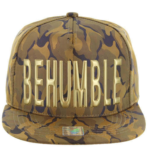 SM062 BE HUMBLE (NYLON KHAKI CAMO)