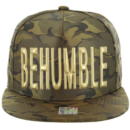 SM062 BE HUMBLE (NYLON OLIVE CAMO)