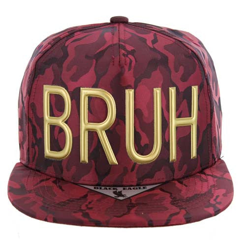 SM062 BRUH (NYLON BURGUNDY CAMO)