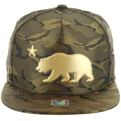 SM062 CALI BEAR (NYLON OLIVE CAMO)