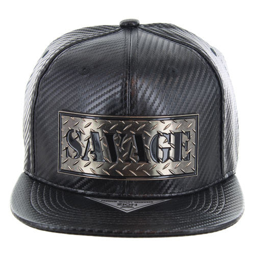 SM095 SAVAGE - CARBON PU (BLACK)