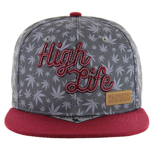 SM103 HIGH LIFE - CHARCOAL/BURGUNDY