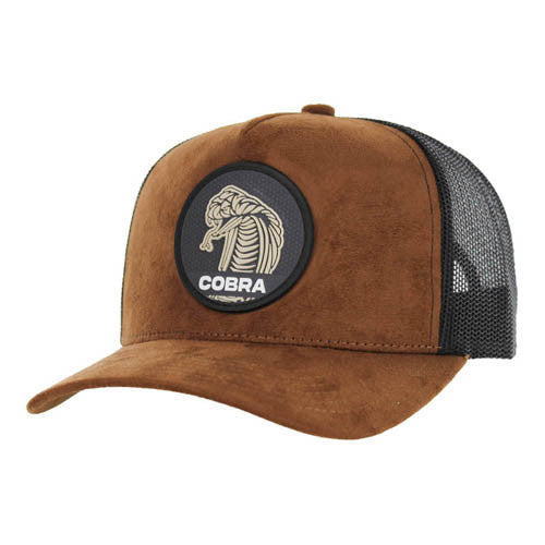 SM104 COBRA , SUEDE TRUCKER - BROWN/BLACK