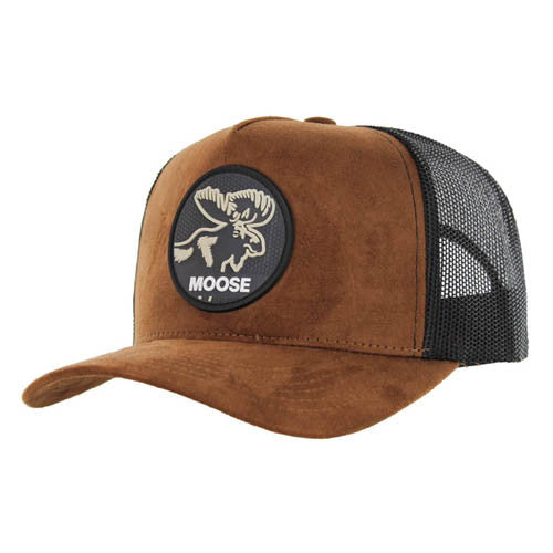 SM104 MOOSE , SUEDE TRUCKER - BROWN/BLACK