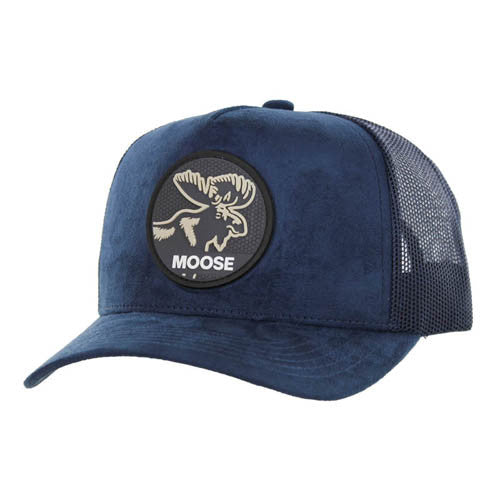 SM104 MOOSE , SUEDE TRUCKER - STEEL BLUW/ NAVY