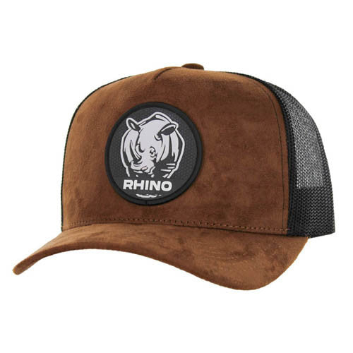 SM104 RHINO , SUEDE TRUCKER - BROWN/BLACK