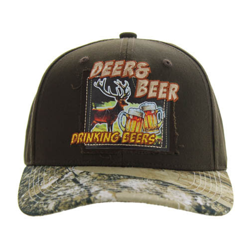 SM123 DEER & BEER - BROWN