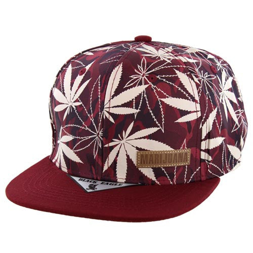 SM164 MARIJUANA - BURGUNDY CAMO/BURGUNDY