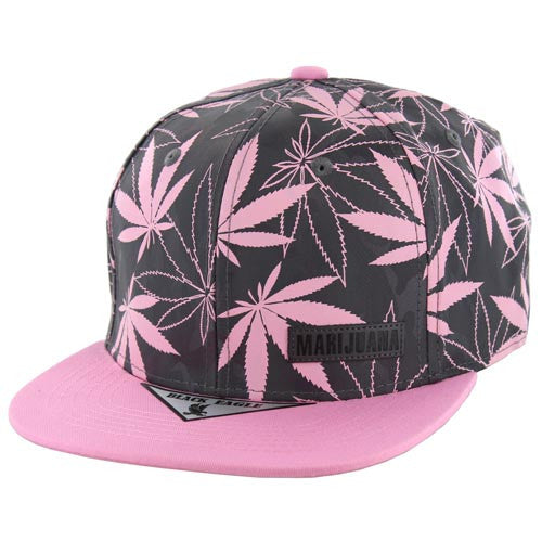 SM164 MARIJUANA - CHARCOAL CAMO/PINK
