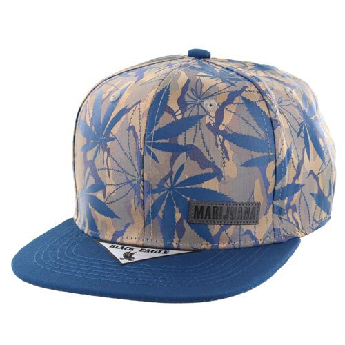 SM164 MARIJUANA - KHAKI BLUE CAMO/INDIGO NAVY