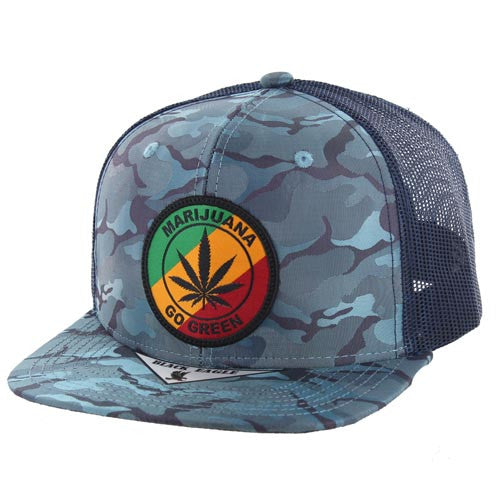 SM168 MARIJUANA TRUCKER (COBALT CAMO)