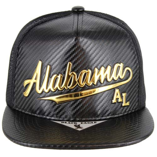 SM171 ALABAMA , CARBON PU (BLACK)