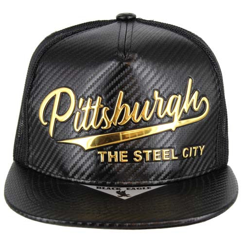 SM171 PITTSBURGH , CARBON PU (BLACK)