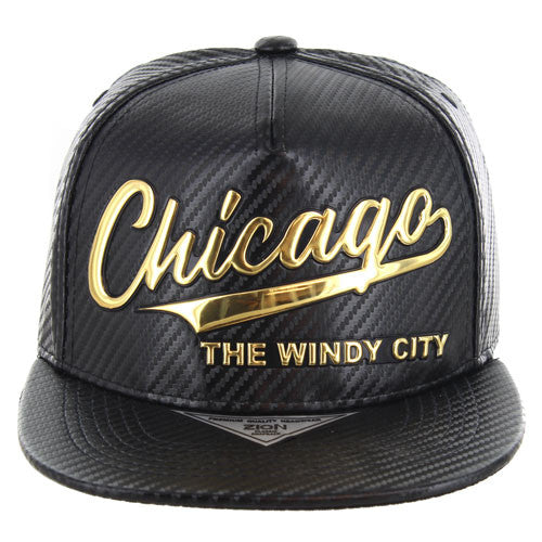 SM171 CHICAGO , CARBON PU (BLACK)