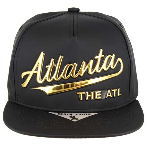 SM172 ATLANTA , MATTE PU TRUCKER(BLACK)