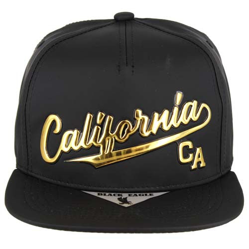 SM172 CALIFORNIA , MATTE PU (BLACK)