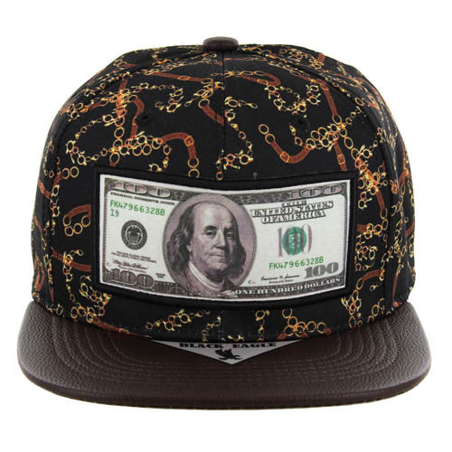 SM178 DOLLAR - BLACK/BROWN PU