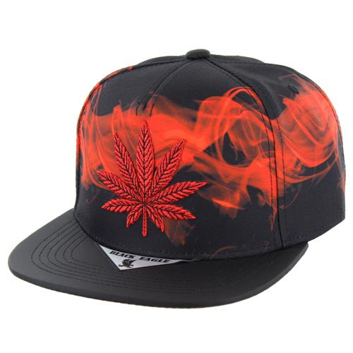 SM227 MARIJUANA - BLACK(RED)