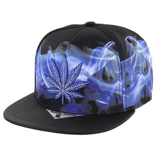 SM227 MARIJUANA - BLACK(ROYAL)