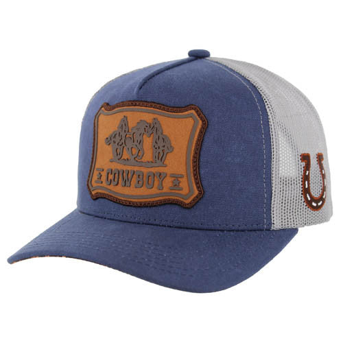 SM228 COWBOY , TRUCKER - NAVY