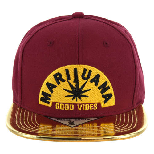 SM250 MARIJUANA (BURGUNDY/GOLD)