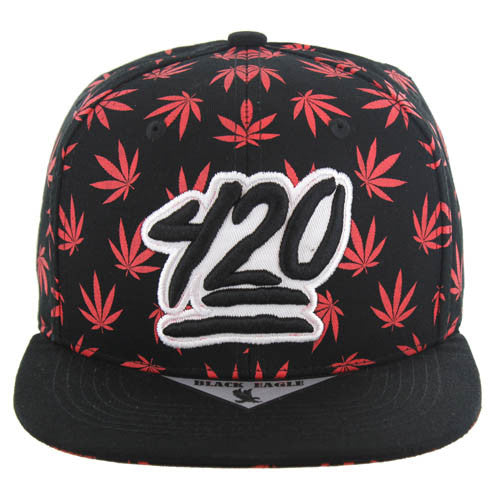 SM265 MARIJUANA 420 (BLACK(RD)/BLACK)