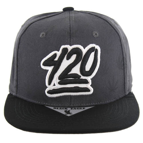 SM265 MARIJUANA 420 (CHARCOAL/BLACK)