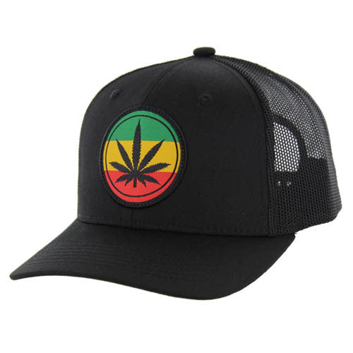 SM268 MARIJUANA - BLACK/BLACK