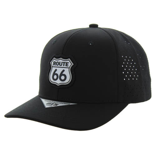SM276 ROUTE 66 , HYDRO PERFORATED - BLACK