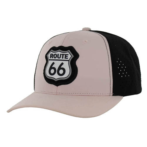 SM276 ROUTE 66 , HYDRO PERFORATED - L PINK/BLACK