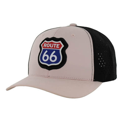 SM276 ROUTE 66 COLOR , HYDRO PERFORATED - L PINK/BLACK