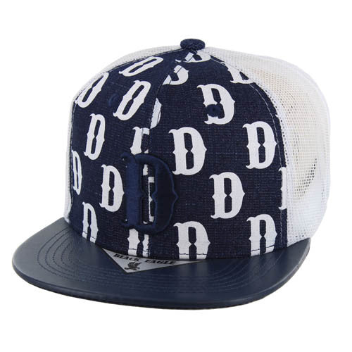 SM291 DALLAS "D" ( BLUE DENIM/WHITE )