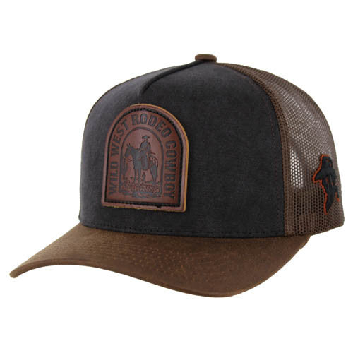 SM310 COWBOY , TRUCKER - BLACK/BROWN