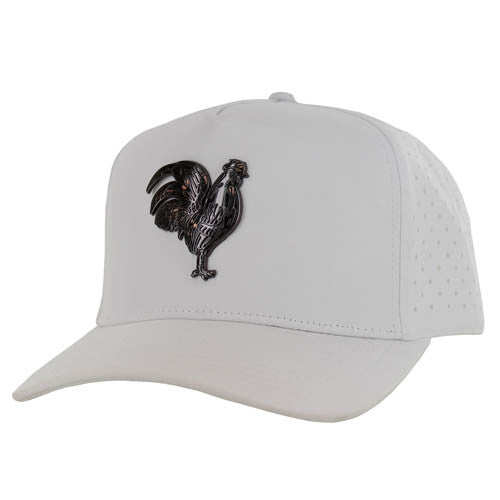 SM322 ROOSTER , HYDRO PERFORATED - WHITE