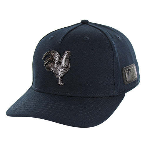 SM322 ROOSTER, PU VELCRO CLOSURE-NAVY