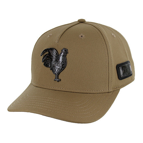 SM322 ROOSTER, PU VELCRO CLOSURE-KHAKI