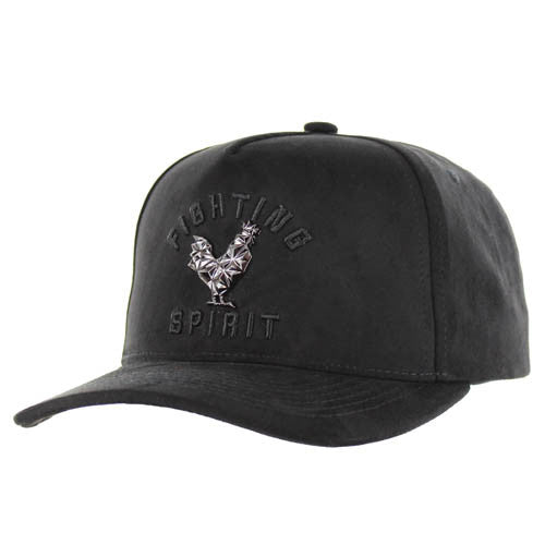 SM323 FIGHT SPIRIT, SUEDE - BLACK