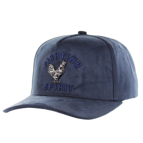 SM323 FIGHT SPIRIT, SUEDE - NAVY
