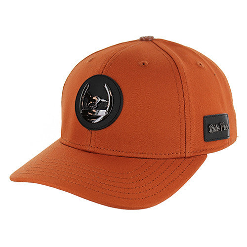 SM326 HORSE , BUCKLE CLOSURE-BURNT ORANGE