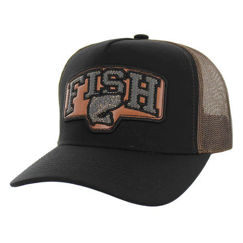 SM560 FISH, HYDRO TRUCKER-BLACK/BROWN