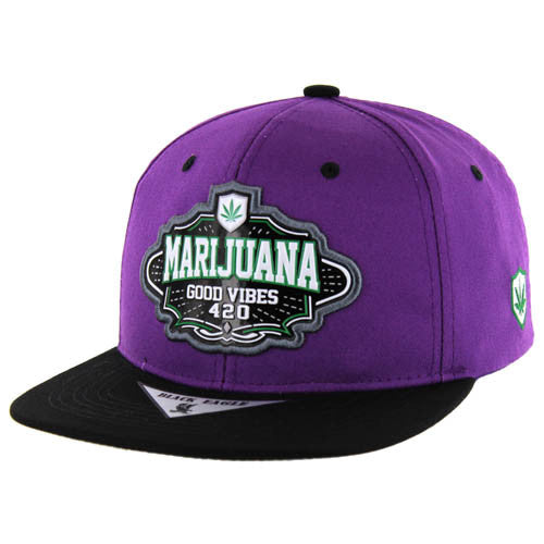 SM566 MARIJUANA - PURPLE/BLACK