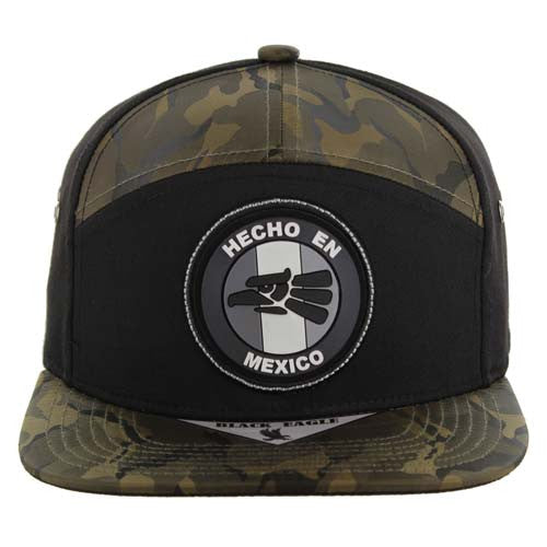 SM7173 MEXICO , 7 PANEL (BLACK / OLIVE CAMO)