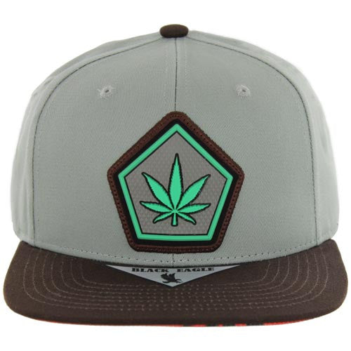 SM721-05 MARIJUANA - LIGHT SAGE/BROWN