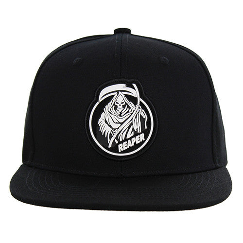 SM801 REAPER SNAPBACK-BLACK