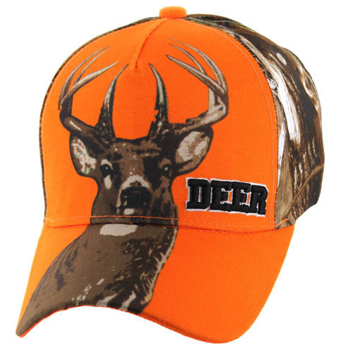 VM128 DEER HUNTING - ORANGE/HUNTING CAMO