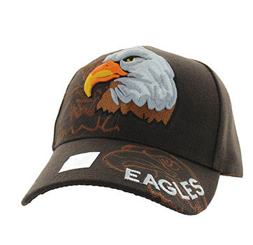 VM129 BIG EAGLE HEAD - BROWN