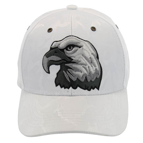 VM129 BIG EAGLE HEAD , NYLON CAMO - WHITE CAMO