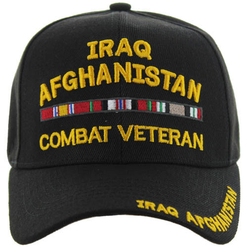 VM755 IRAQ AFGHANISTAN COMBAT VETERAN - BLACK
