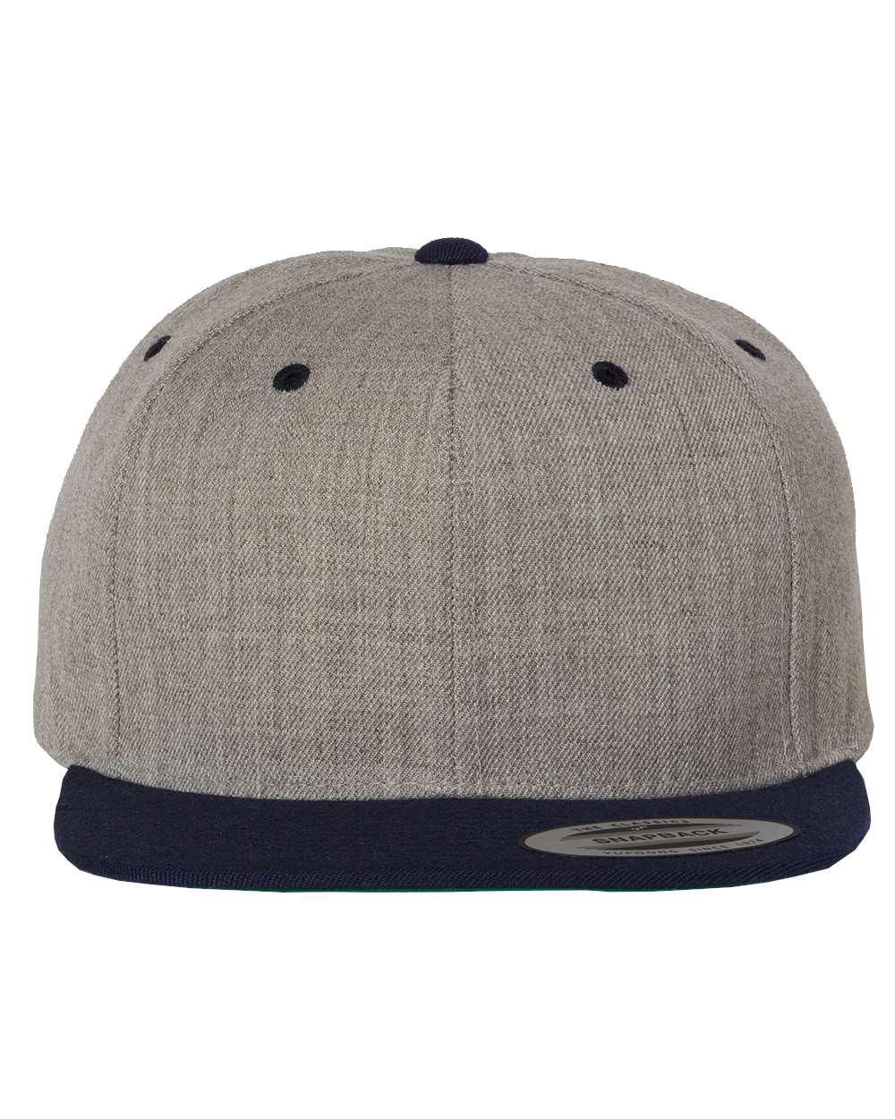 6089 - Heather Grey/Navy