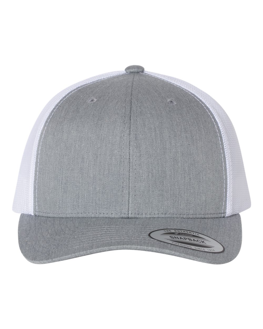 6606 - Heather Grey/White